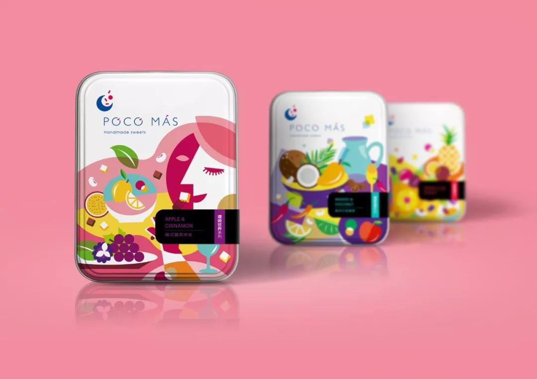 PocoMás糖果产品包装盒