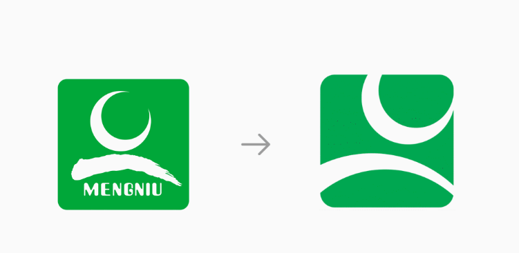 东莞logo设计，蒙牛新logo，东莞品牌策划