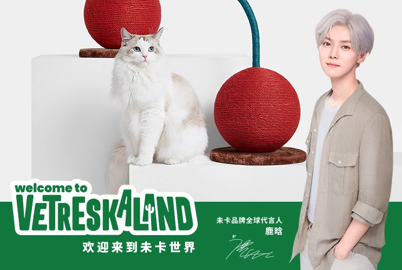 深圳logo设计连锁品牌宠物未卡猫品牌