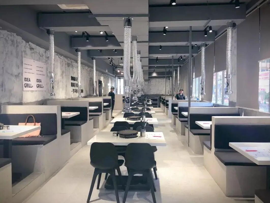 深圳餐饮策划，深圳餐饮设计，来点烤肉，深圳设计公司