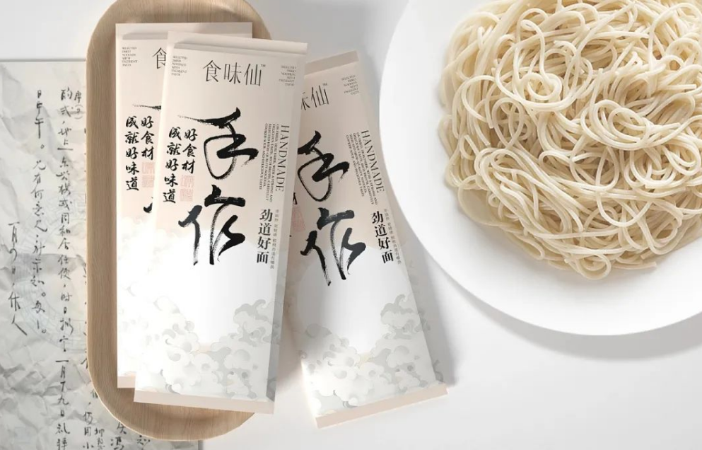 观赏性极高的农产品包装！深圳品牌策划设计面条的高颜值