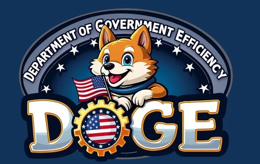 马斯克掌管政府效率部，官方LOGO设计突出创意与亲民